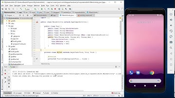My first exercise of using Data Binding + ObservableField