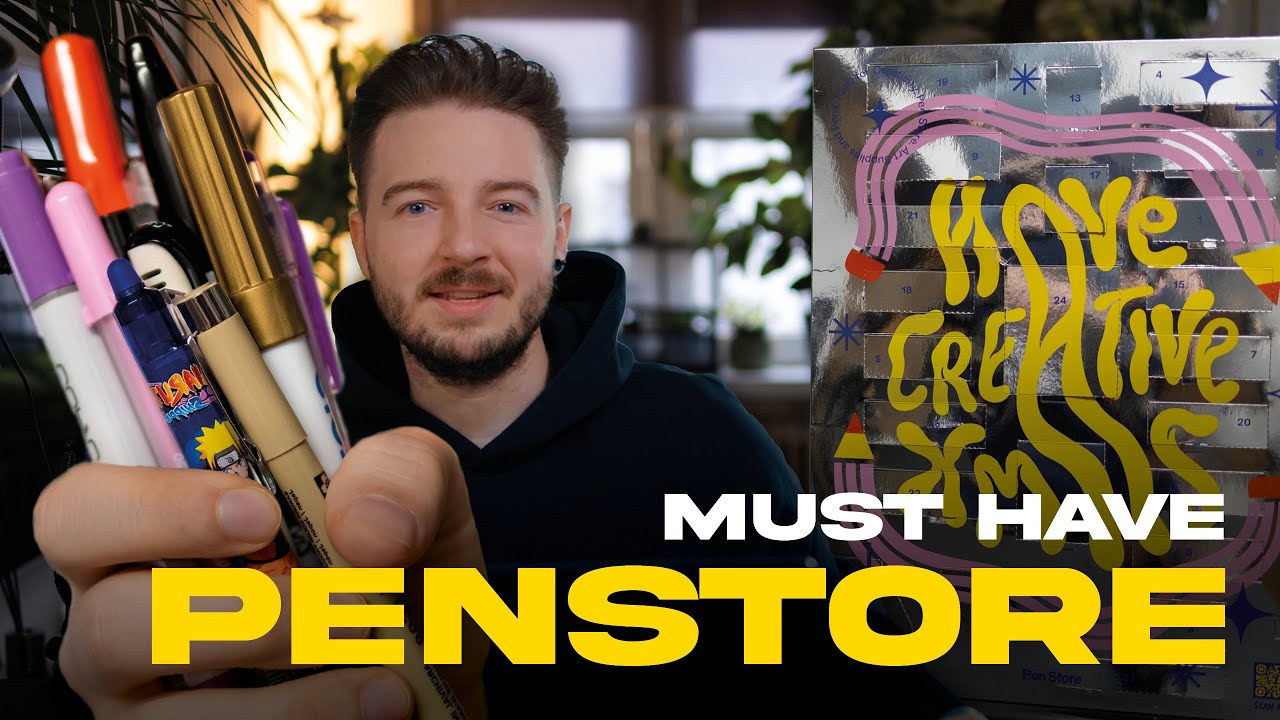 Die besten Stifte, die ich je hatte. PenStore Creative Adventskalender Unboxing. Episode 2 | deutsch