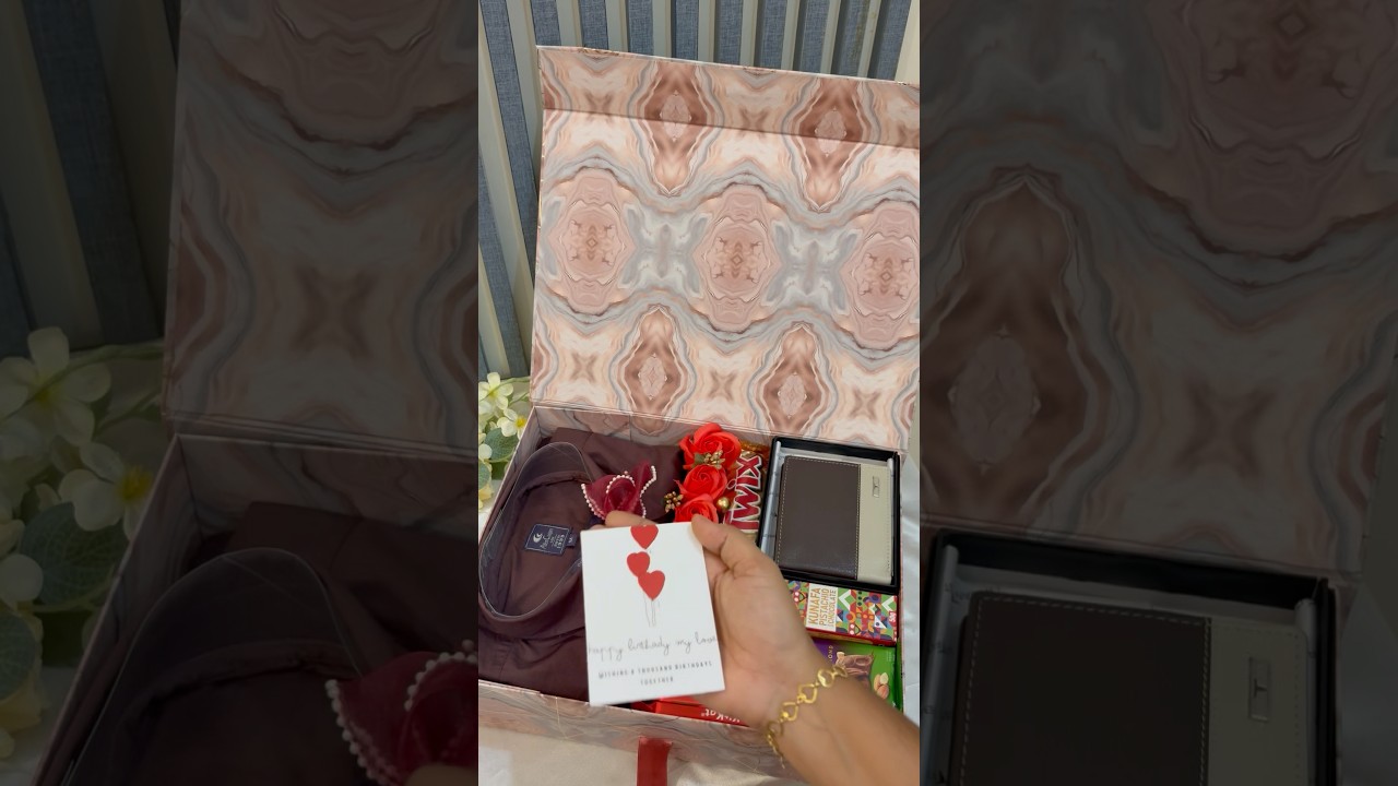 To my king, here’s a hamper full of love and surprises for special day 