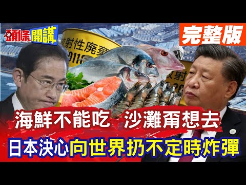 【頭條開講Part3】日本自私自利! 向世界丟下”微型不定時炸彈” 岸田拍板8/24排核污水! 友日再被打腫臉 專業”模擬”心虛再三強調”假設”! @HeadlinesTalk 20230823