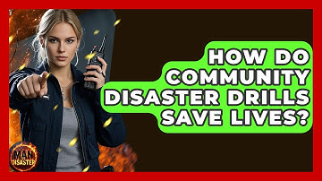 How Do Community Disaster Drills Save Lives? - Man vs. Disaster