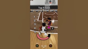 Top 5 best upcoming Roball games #nba2k25 #allstarsremastered #hoopjourney #roblox #basketball