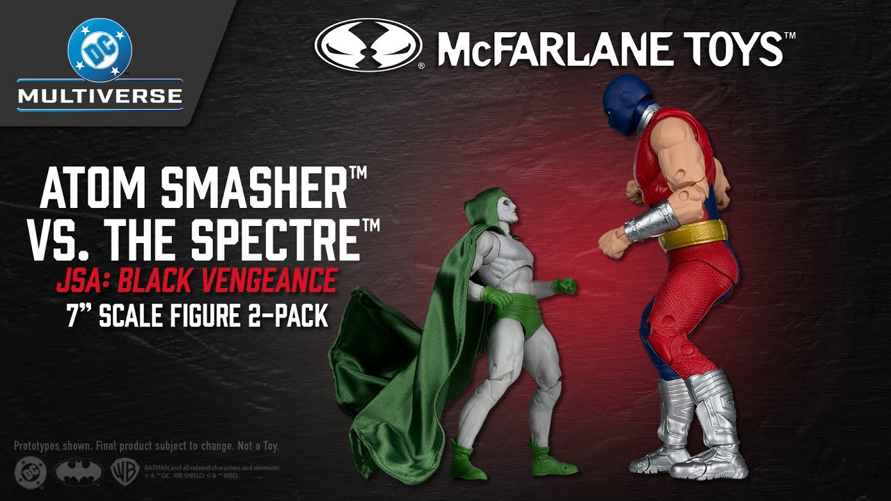 NEW DC Multiverse™ Atom Smasher vs The Spectre™ (2-Pack) Figures ...