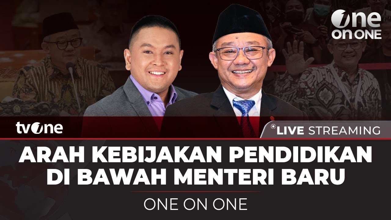 [LIVE] One On One Bersama Prof. Abdul Mu'ti, Menteri Pendidikan Dasar Dan Menengah RI | tvOne