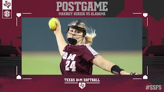 Alabama Postgame: Makinzy Herzog
