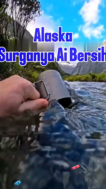 Petualangan di Alaska: Menelusuri Sumber Air Terbersih di Dunia #faktamenarik #shorts