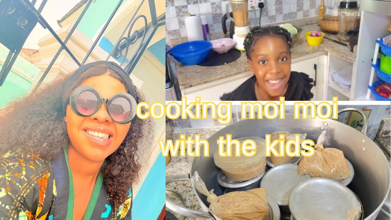 Weekend Vlog | Cooking Moi Moi with My Kids (family time)