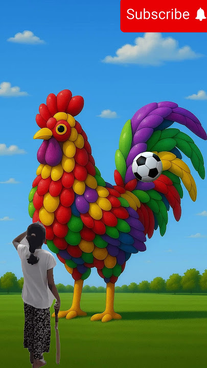 The mascot vibrato assistant rooster placed on the football field is popular