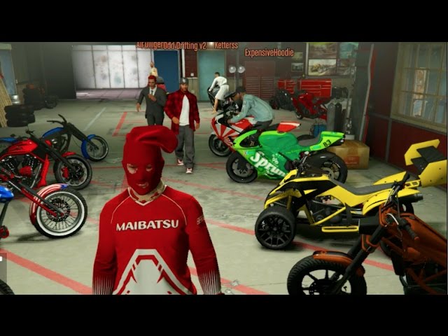 Gta 5 Online Biker Dlc Thats My Bike Customizing Club House W Crew Slaptrain Youtube