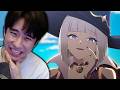 GILF REACTING To Genshin Impact Animated Short Another Prologue