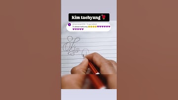 #kimteahyung🌹#viral #btsv #calligraphy #calligrphylearning #calligraphyart #btsmember #artandcraft