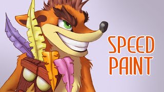 Bandicoot (speedpaint) ezcett