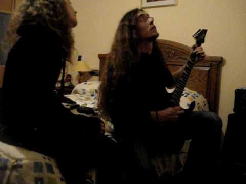 Tristania's Wormwood acoustic improvisation cover (guitar and voice)