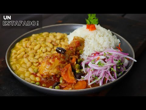 Video: Pollo Con Frijoles Al Horno