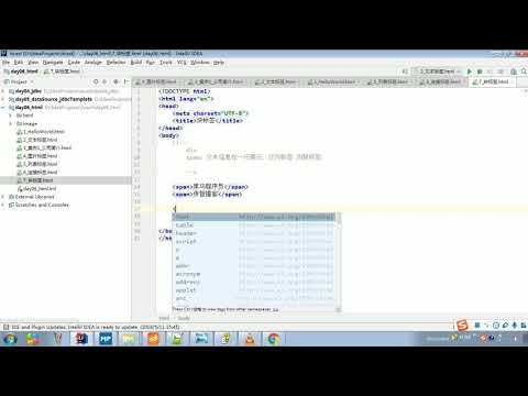 JaveWeb 01 HTML和CSS   013 HTML标签 块标签