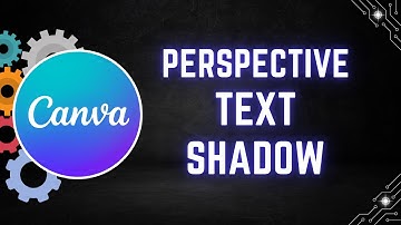 How to Create a Perspective Text Shadow in Canva