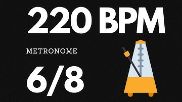 220 BPM Metronome 6/8