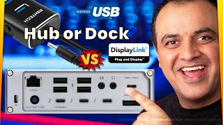 usb docks vs hubs | which one do you need? thunderbolt docks displaylink