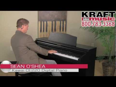 Kraft Music - Kawai CE220 Digital Piano Demo with Sean O'Shea