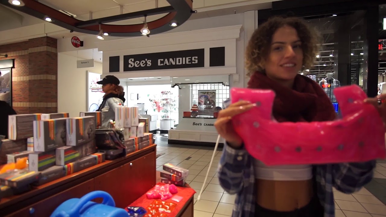 Walking at The Tacoma Mall in December