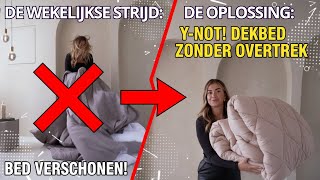 Nooit Meer Gedoe Met Je Bed Verschonen Y-Not Dekbed Zonder Overtrek