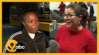 Overcrowding at schools; Howard School overcrowded, school board meeting, Crisis in Classroom
