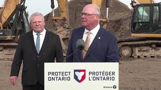 Le premier ministre Ford tient une conférence de presse | le 25 mars
