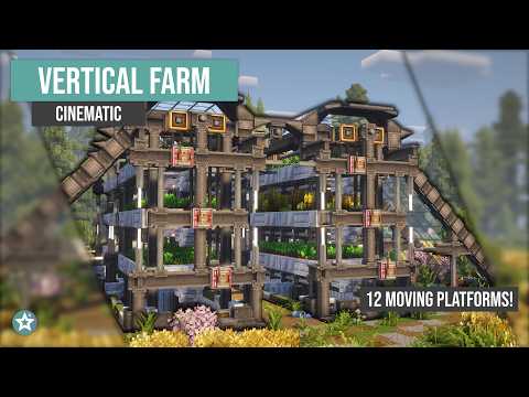 I Built a Vertical Farm in Create Mod... with Elevators?