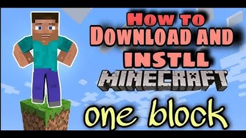 How to download one block sky block in tlauncher!!| 1.16 | Tutorial