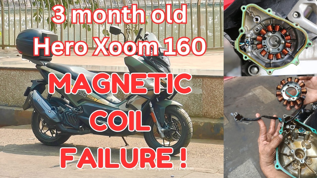 Hero Xoom 160 Magnetic Coil Failure 😳 | 3 Month Ownership Truth | Honest Experience