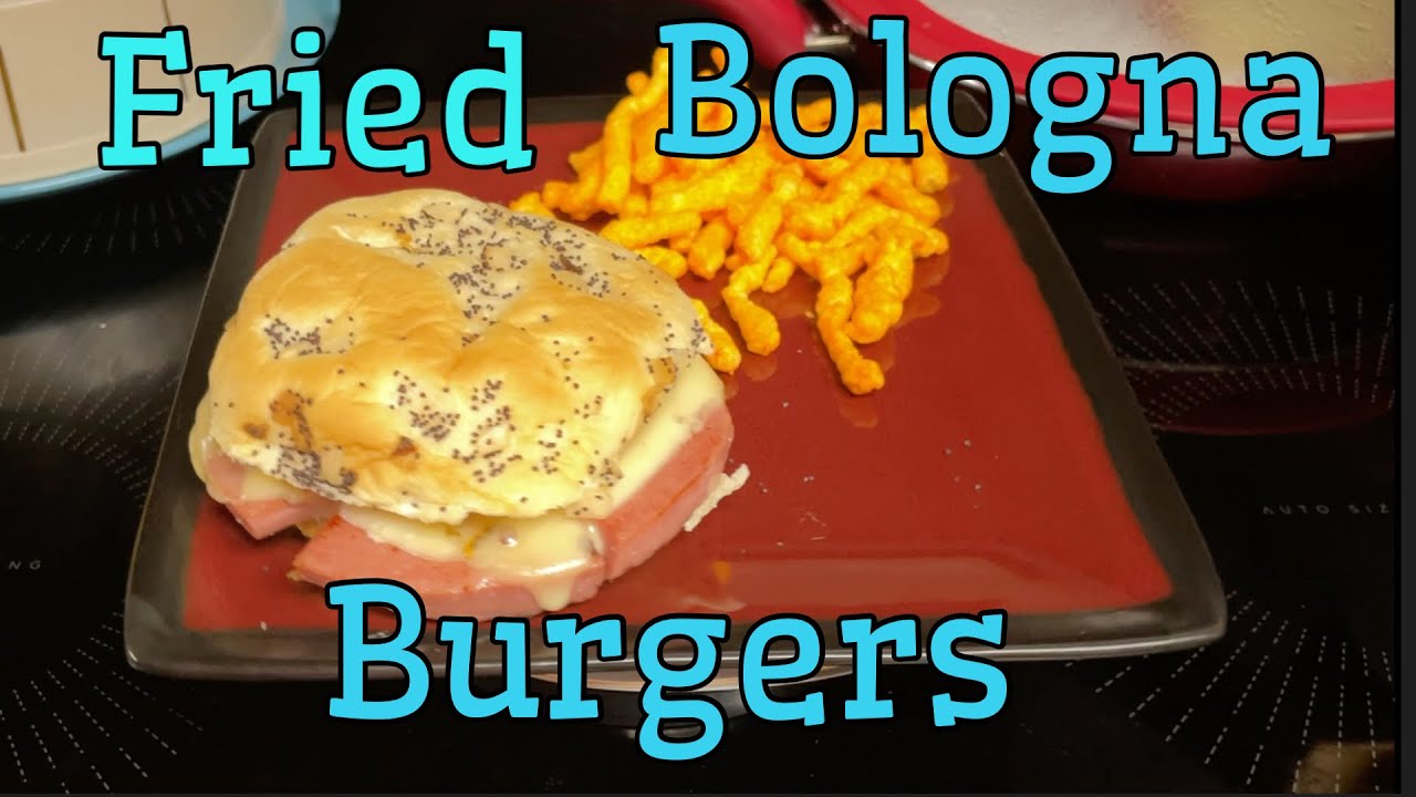 Fried Bologna Burgers YouTube