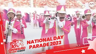 Deyi Secondary Marching Band's performance of BTS's 'Dynamite' | National Day 2023 | NDP 2023