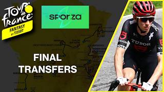 TOUR DE FRANCE FANTASY | SPORZA TOURMANAGER | LIVE STREAM - TRANSFERS BEFORE THE ALPS ⛰️🚠 screenshot 3