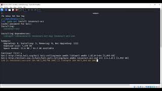 Read text from an image on a Linux system with Python
