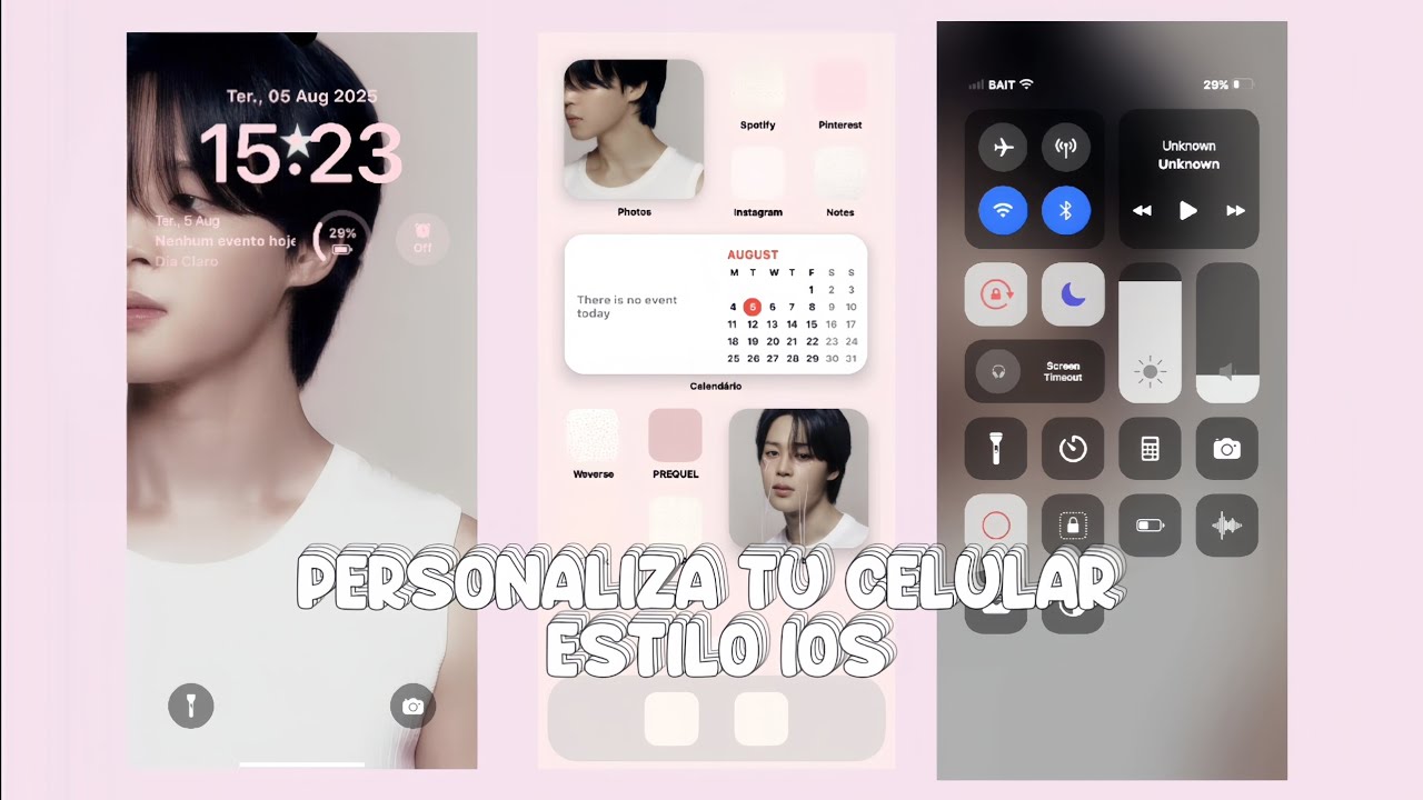 Convierte tu celular ANDROID a IPHONE con una SOLA APLICACIÓN 📱🎀