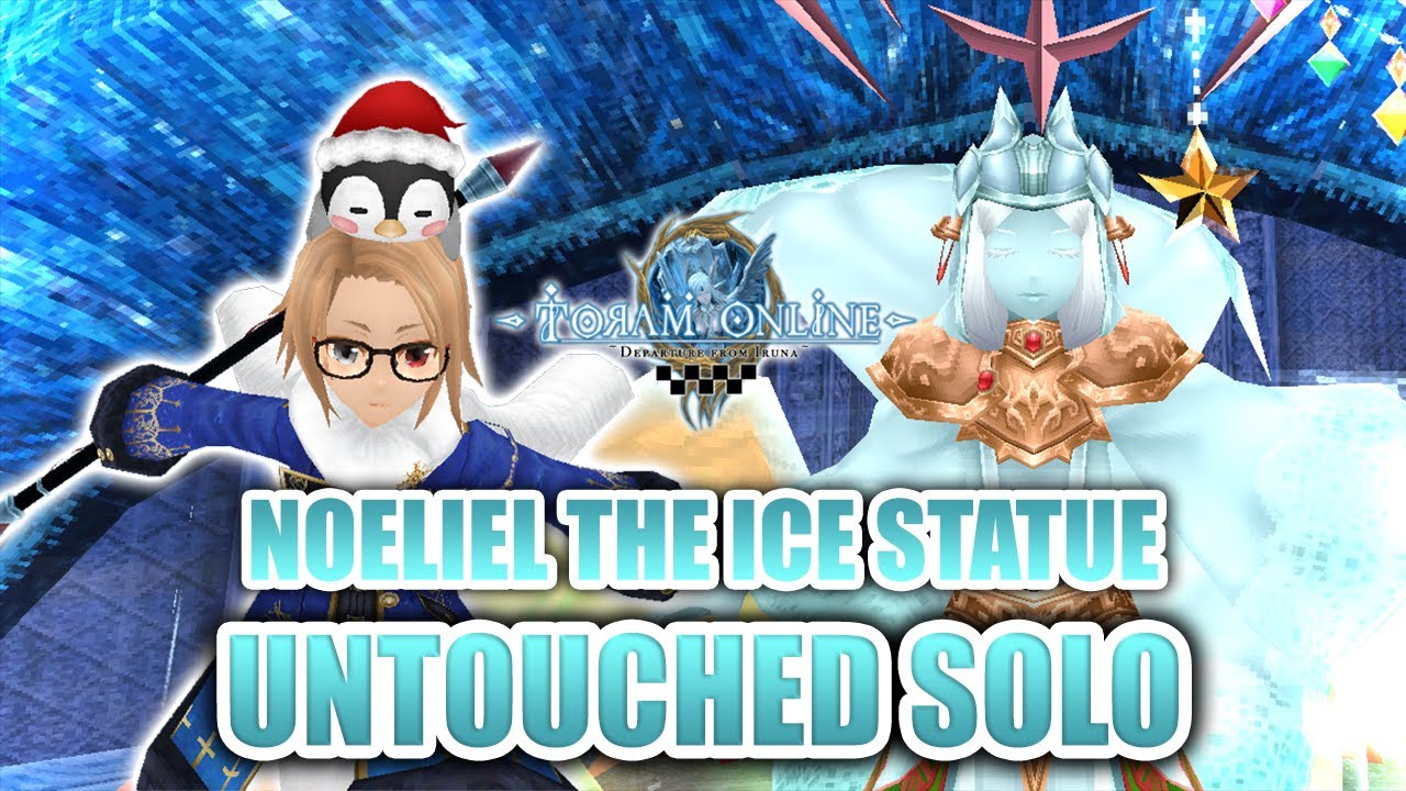 UNTOUCHED Solo Halberd Vs Noeliel the Ice Statue Raid Lv 202 - Toram ...