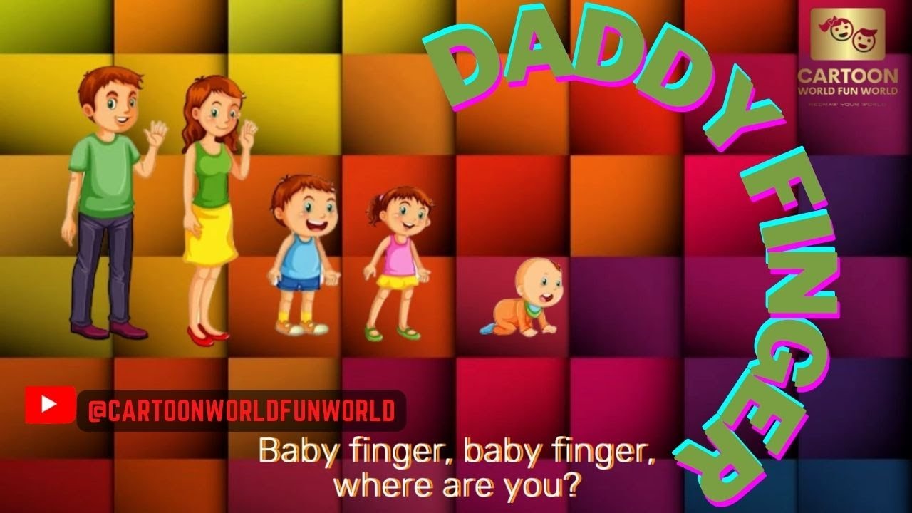 The Finger Family Song || Cartoon World || Fun World || Kid Song