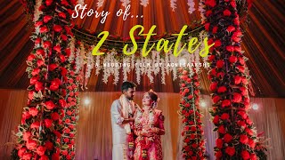 Story Of 2 States Best Bengali Wedding Film 2023 Poulami & Krishnamoorthy Agnisaakshi