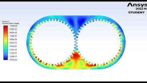 Lubrication of Gear teeth with n-Heptane (20%)