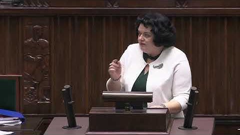Barbara Dziuk - wystąpienie z 6 grudnia 2018 r .