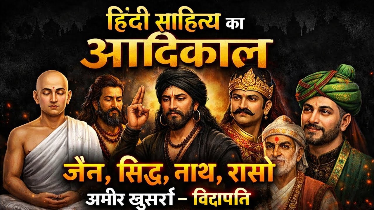 “आदिकाल: जहाँ से हिंदी साहित्य शुरू हुआ” 