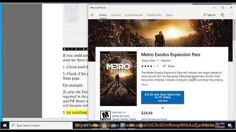 Fix Microsoft Store error code 0x80073d12