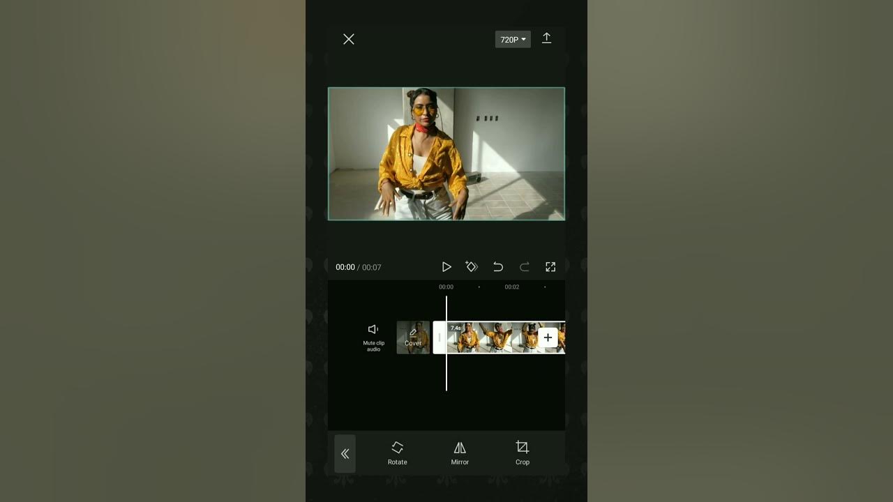 How to Mirror or Flip Video Screen on CapCut shorts capcut YouTube