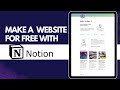 Build a Stunning Website with Notion - No Coding Required!