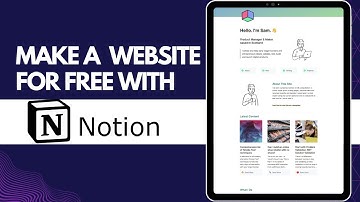 Build a Stunning Website with Notion - No Coding Required!