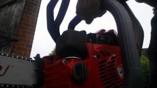 Efco mt3700 with muffler run issues.