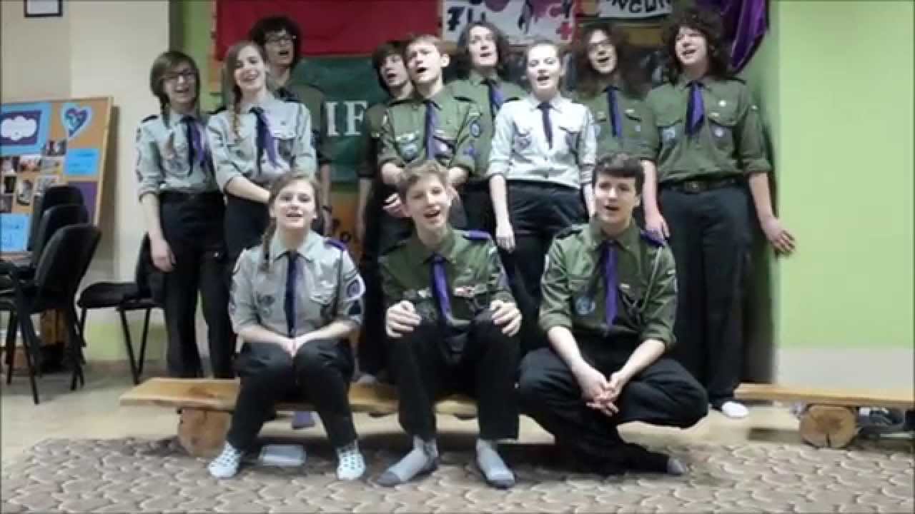 Pląsy, okrzyki, 117 Drużyny Starszoharcerskiej 