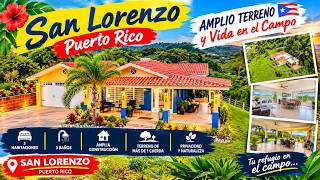 La Vida en el Campo es la Mejor: Casa en San Lorenzo con 1.33 Cuerdas de Terreno y 3 Habitaciones 🌻