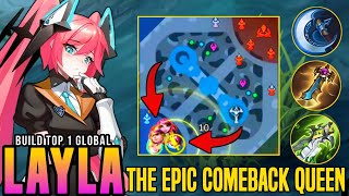 Layla The Epic Comeback Queen - Build Top Global Layla 2024 Mlbb