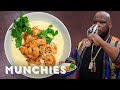 Meyhem Lauren's Recipe for Shrimp and Grits